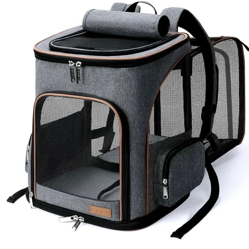 NEW WITH TAGS—Dog Backpack Carrier—Foldable for easy storage